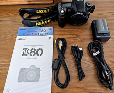 Câmera Nikon D80 DSLR - Corpo "Somente peças/reparo" + Muitos acessórios comprar usado  Enviando para Brazil