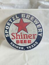 Shiner beer sign for sale  Mathis