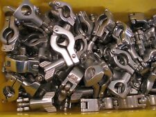 Lot (30) 1/2"-3/4" Stainless Steel Tri-Clover Type Sanitary Tri-Clamp B14 for sale  Shipping to South Africa