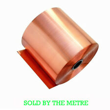 150mm Wide 99.9% Pure Copper Metal Sheet Plate Material Craft DIY Handcraft Home, used for sale  Shipping to Ireland