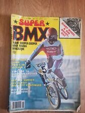 REVISTA BMX SUPER BMX DE LA VIEJA ESCUELA NUEVA 1980 CUELLO PROFESIONAL EQUIPO RUEDA TIRO OUT DE COLECCIÓN segunda mano  Embacar hacia Mexico