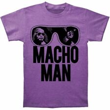 Camiseta Púrpura Hombre Macho de la Vieja Escuela WWE World Wrestling Entertainment, usado segunda mano  Embacar hacia Mexico