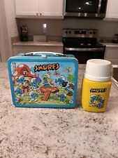thermos lunch box smurf for sale  Foley