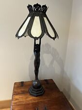 Bronze lady lamp for sale  LEEDS