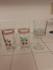 Clear glass red for sale  Los Angeles