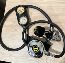 Aqua Lung  Dive Scuba Diving Regulator Set BLACK/YELLOW (USED - UNTESTED) for sale  Shipping to South Africa
