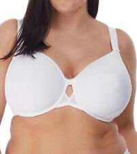 Elomi Charley Bra White Size 44FF Underwired Padded Full Cup T-Shirt Lace 4383 for sale  Shipping to South Africa