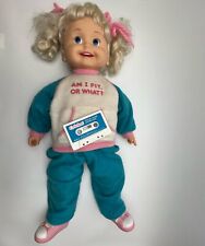 Playmates Muñeca Hablando de Cricket 1986 Casete Cinta de Ejercicio Conjunto Sin Probar segunda mano  Embacar hacia Argentina