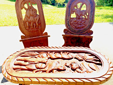 carved hand table african for sale  Lizella
