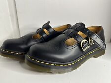 Doc Martens Mary Jane Shoes Women’s Black Leather Double Strap 12916 for sale  Shipping to South Africa