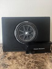 Caixa de subwoofer Kicker TC10 10" 150W RMS 4-Ohm Comp Series carregada e Power Acoust comprar usado  Enviando para Brazil