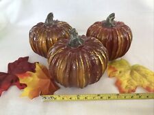 Three brown pumpkins for sale  Fort Walton Beach
