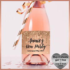 Personalised bling champagne for sale  LIVERPOOL