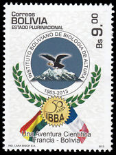 Bolivia 1501 2013 50 Años Instituto Charango de Biología de Altura Estampillada sin montar o nunca montada, usado segunda mano  Embacar hacia Argentina