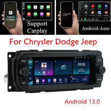 Rádio estéreo GPS Wi-Fi 6,8" Android 13 para Chrysler Jeep Dodge 1998-2010 Carplay comprar usado  Enviando para Brazil
