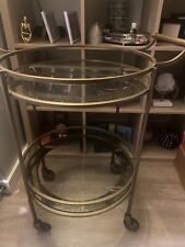 mirrored bar cart for sale  New York