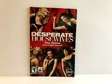 Desperate Housewives The Game PC Manual INSERT ONLY Authentic for sale  Shipping to South Africa