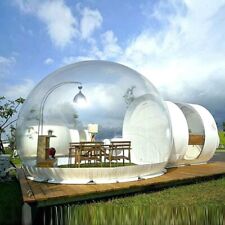 Usado, Casa Inflable burbuja burbuja de PVC 3M Dia Al Aire Libre Carpa Para Camping + Soplador de aire segunda mano  Embacar hacia Spain