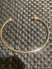 solid gold torque bracelet for sale  ROMFORD