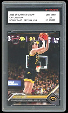 Caitlin Clark 2023-24 Bowman U Now (Topps) 1st Graded 10 Rookie Card RC #59 Iowa, used for sale  Shipping to South Africa