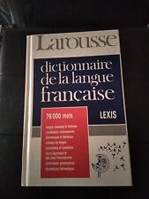 Larousse dictionnaire langue d'occasion  Villepinte