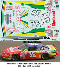 NASCAR DECALQUE #36 SKITTLES 1998 PONTIAC GRAND PRIX ERNIE IRVAN SLIXX 1/24 comprar usado  Enviando para Brazil