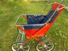Swedish midcentury vintage toy metal doll carriage stroller buggies Emmaljunga  for sale  Shipping to Ireland