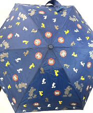 Guarda-chuva Mickey Mouse Disney Azul multicolorido, Mickey Mouse, Logotipo M Loja Disney - comprar usado  Enviando para Brazil