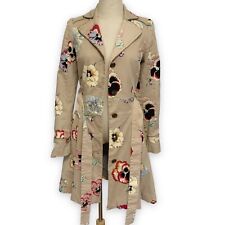 Trench coat Anthropologie Pansy corset Elevenses Glee Pretty Little Liars tamanho 2 comprar usado  Enviando para Brazil