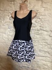 Black white swimdress for sale  FROME