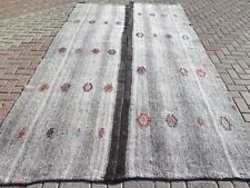 Usado, Tapete minimalista tapete de lã turco Kilim tapetes de área tapete feito à mão 78 x 130 comprar usado  Enviando para Brazil