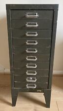 industrial metal chest drawers for sale  LEICESTER