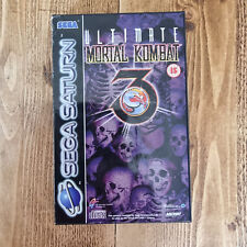 Ultimate Mortal Kombat 3 (PAL) SEGA Saturn (Manual Ausente) comprar usado  Enviando para Brazil