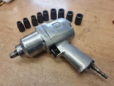 Ingersoll Rand 1/2"  Impact Air Wrench with Snap On Impact Sockets 10-18mm for sale  Shipping to South Africa