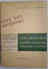 Vocabolario latino italiano usato  Rovigo