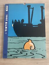 Calendrier tintin 2001 d'occasion  Rives