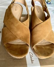 Ladies clarks wedge for sale  BURRY PORT