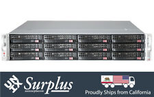 Supermicro 2U 12 Bay Server X9DRI-LN4F+ 2x Xeon E5-2670 V2 32G HBA 12 Caddy RAIL, usado comprar usado  Enviando para Brazil