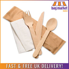 Disposable wooden cutlery for sale  STAFFORD