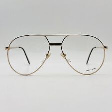 Solex Lunettes Hommes Femmes Ovale Or Pilotes Style Vintage 80s Mod. SY-180 NOS comprar usado  Enviando para Brazil