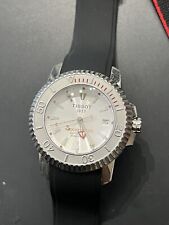 Relógio de pulso suíço masculino Tissot Seastar 1000 prata - A464/564 comprar usado  Enviando para Brazil