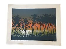 1987 signed silkscreen for sale  Pompano Beach