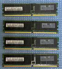 4x8 GB HP Samsung 32 GB DDR2 registrado memoria de servidor ECC M393T1K66AZA HP 405478, usado segunda mano  Embacar hacia Argentina
