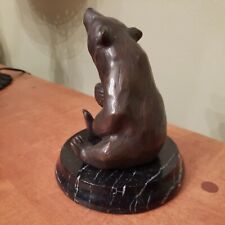 Bronze bear sculpture for sale  Huntsburg