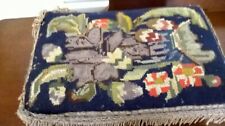 Used, Vintage Small Foot Stool Kneeling Prayer Stool with Tapestry Seat for sale  Shipping to South Africa