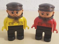 (D17) Lego Duplo 2x maszynista Intelli lokomotywa kolej na sprzedaż  Wysyłka do Poland
