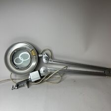 Lupa de prata Luxo 22 watts lâmpada articulada braço oscilante com braçadeira de mesa, usado comprar usado  Enviando para Brazil