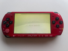 Sistema portátil delgado Sony PSP 3000 negro y rojo problema segunda mano  Embacar hacia Argentina