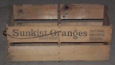 Vintage wooden sunkist for sale  Newton