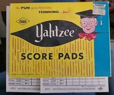 Yahtzee score pads for sale  Johnston